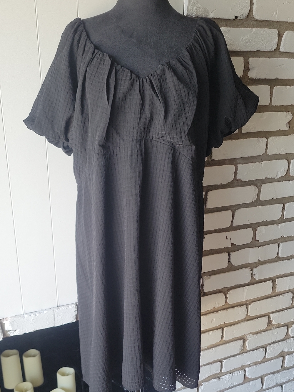 Old Navy - Black Dress - Classic Solid Black - Size XL